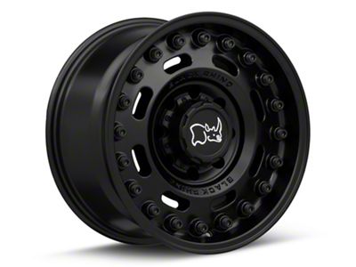 Black Rhino Axle Matte Black 8-Lug Wheel; 18x9.5; -18mm Offset (07-10 Sierra 3500 HD SRW)