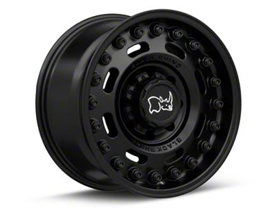 Black Rhino Axle Matte Black 8-Lug Wheel; 20x9.5; -18mm Offset (10-18 RAM 3500 SRW)