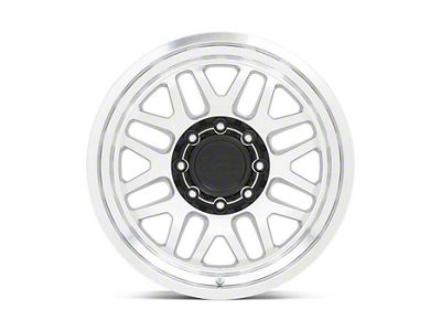 Black Rhino Delta Gloss Silver 8-Lug Wheel; 18x9.5; -18mm Offset (19-24 RAM 2500)