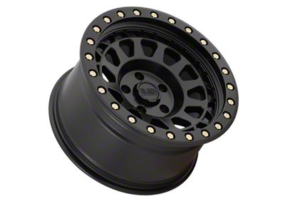 Black Rhino Primm Matte Black with Brass Bolts 8-Lug Wheel; 18x9.5; 0mm Offset (19-24 RAM 2500)