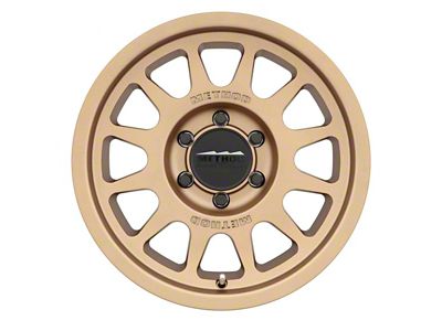 Method Race Wheels MR703 Bead Grip Bronze 8-Lug Wheel; 17x9; -12mm Offset (19-24 RAM 2500)