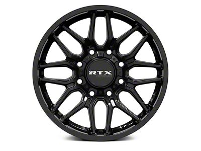 RTX Offroad Wheels Claw Gloss Black 8-Lug Wheel; 20x9; 0mm Offset (06-08 RAM 1500 Mega Cab)