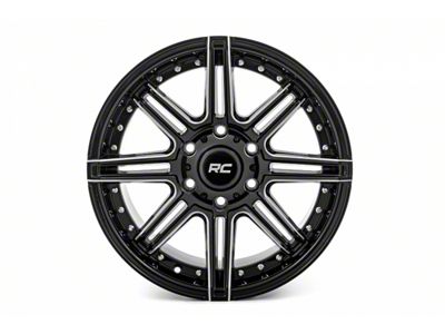 Rough Country 88 Series Gloss Black 8-Lug Wheel; 22x10; -19mm Offset (19-24 RAM 2500)