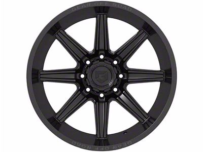 Gear Off-Road Ridge Gloss Black 8-Lug Wheel; 20x10; -19mm Offset (11-14 Sierra 2500 HD)