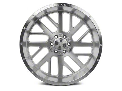 Axe Wheels AX2.1 Silver 8-Lug Wheel; 20x12; -44mm Offset (11-14 Silverado 2500 HD)