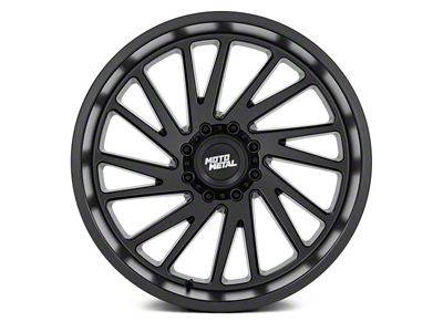 Moto Metal Combat Matte Black 8-Lug Wheel; 20x10; -18mm Offset (15-19 Sierra 3500 HD SRW)