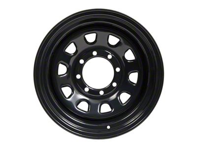Vision Wheel D Window Steel Gloss Black 8-Lug Wheel; 17x9; -12mm Offset (06-08 RAM 1500 Mega Cab)