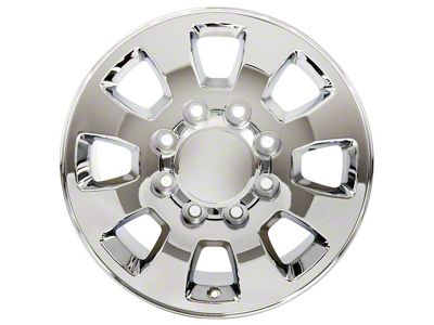 CV75A Chrome 8-Lug Wheel; 18x8; 12mm Offset (07-10 Sierra 2500 HD)