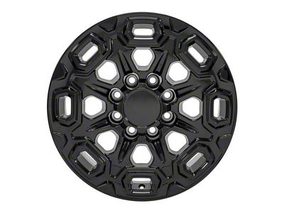 CV64B Black 8-Lug Wheel; 20x8.5; 47mm Offset (20-24 Sierra 2500 HD)