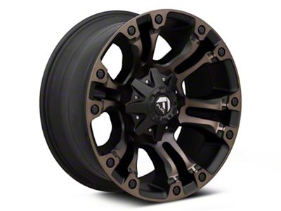 Fuel Wheels Vapor Matte Black Double Dark Tint 8-Lug Wheel; 20x9; 20mm Offset (20-24 Sierra 2500 HD)