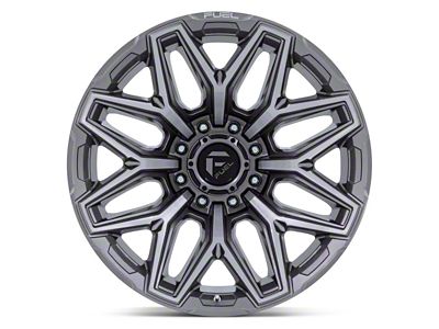 Fuel Wheels Flux Platinum 8-Lug Wheel; 20x10; -18mm Offset (06-08 RAM 1500 Mega Cab)