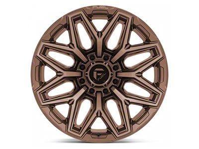 Fuel Wheels Flux Platinum Bronze 8-Lug Wheel; 20x10; -18mm Offset (19-24 RAM 3500 SRW)
