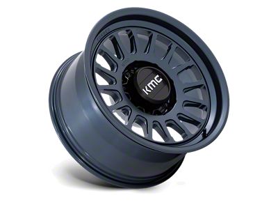 KMC Impact Metallic Blue 8-Lug Wheel; 18x9; 18mm Offset (07-10 Sierra 2500 HD)