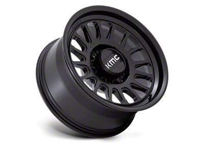 KMC Impact Satin Black 8-Lug Wheel; 18x9; 0mm Offset (07-10 Silverado 2500 HD)