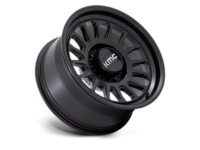 KMC Impact Satin Black 8-Lug Wheel; 18x9; 18mm Offset (07-10 Sierra 2500 HD)