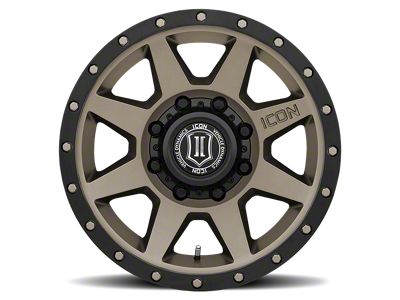 ICON Alloys Rebound HD Bronze 8-Lug Wheel; 18x9; 12mm Offset (19-24 RAM 2500)