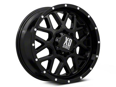 XD Grenade Gloss Black 8-Lug Wheel; 20x12; -44mm Offset (10-18 RAM 2500)