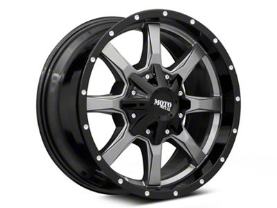 Moto Metal MO970 Gloss Gray 8-Lug Wheel; 18x9; 18mm Offset (10-18 RAM 2500)