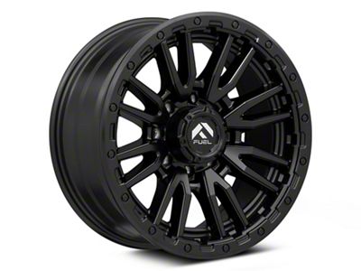 Fuel Wheels Rebel Matte Black 8-Lug Wheel; 20x9; 1mm Offset (03-09 RAM 2500)