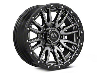 Fuel Wheels Rebel Matte Gunmetal 8-Lug Wheel; 20x10; -18mm Offset (10-18 RAM 2500)