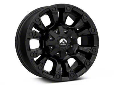 Fuel Wheels Vapor Matte Black 8-Lug Wheel; 17x10; -18mm Offset (03-09 RAM 2500)