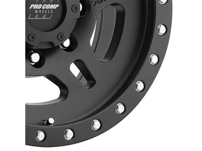 Pro Comp Wheels La Paz Satin Black 8-Lug Wheel; 17x8.5; 0mm Offset (10-18 RAM 2500)