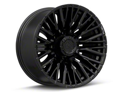 Fuel Wheels Rebar Blackout 8-Lug Wheel; 20x10; -18mm Offset (19-24 RAM 2500)