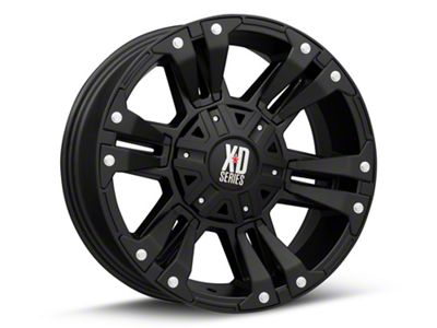 XD Monster II Matte Black 8-Lug Wheel; 17x9; -12mm Offset (03-09 RAM 2500)