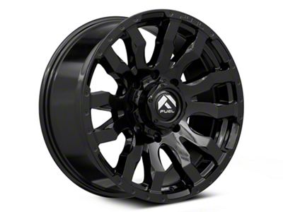 Fuel Wheels Blitz Gloss Black 8-Lug Wheel; 18x9; -12mm Offset (03-09 RAM 2500)