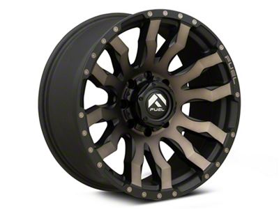 Fuel Wheels Blitz Matte Black Double Dark Tint 8-Lug Wheel; 18x9; -12mm Offset (19-24 RAM 2500)