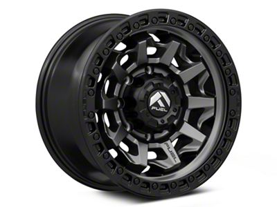 Fuel Wheels Covert Matte Gunmetal 8-Lug Wheel; 18x9; 20mm Offset (11-14 Silverado 2500 HD)