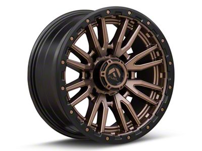 Fuel Wheels Rebel Matte Bronze 8-Lug Wheel; 20x9; 1mm Offset (11-14 Silverado 2500 HD)