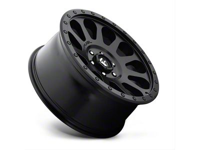 Fuel Wheels Vector Matte Black 8-Lug Wheel; 20x9; 20mm Offset (11-14 Silverado 3500 HD SRW)