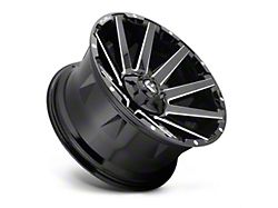 Fuel Wheels Contra Gloss Black Milled 8-Lug Wheel; 20x9; 20mm Offset (20-24 Sierra 2500 HD)