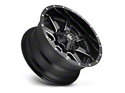 Fuel Wheels Maverick Gloss Black Milled 8-Lug Wheel; 22x10; 10mm Offset (20-24 Sierra 2500 HD)