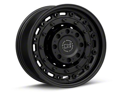 Black Rhino Arsenal Textured Matte Black 8-Lug Wheel; 17x9.5; -18mm Offset (20-24 Silverado 2500 HD)