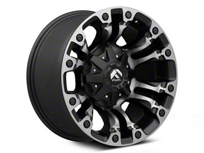 Fuel Wheels Vapor Matte Black with Gray Tint 8-Lug Wheel; 20x9; 1mm Offset (15-19 Silverado 2500 HD)