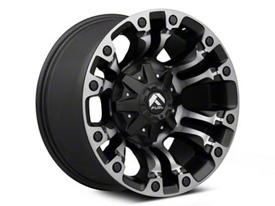 Fuel Wheels Vapor Matte Black with Gray Tint 8-Lug Wheel; 20x9; 1mm Offset (20-24 Silverado 2500 HD)