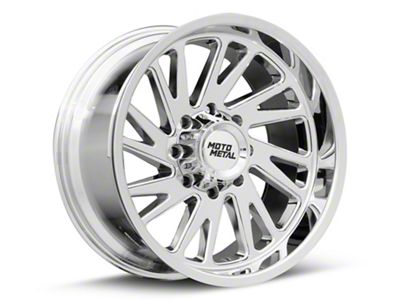 Moto Metal Combat Chrome 8-Lug Wheel; 22x10; -18mm Offset (20-24 Silverado 2500 HD)