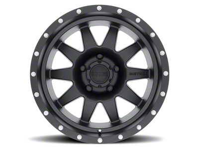 Method Race Wheels MR301 The Standard Matte Black 5-Lug Wheel; 17x8.5; 0mm Offset (09-18 RAM 1500)