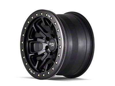 Dirty Life DT-1 Matte Black 6-Lug Wheel; 17x9; -38mm Offset (23-24 Colorado)