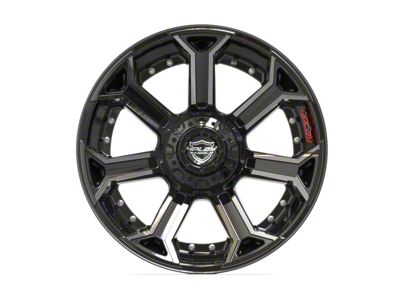 4Play 4P70 Brushed Black 5-Lug Wheel; 20x10; -24mm Offset (09-18 RAM 1500)