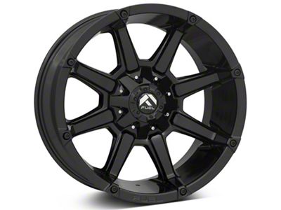 Fuel Wheels Coupler Gloss Black 5-Lug Wheel; 20x10; -12mm Offset (09-18 RAM 1500)