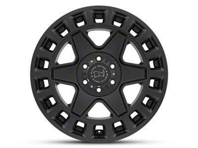 Black Rhino York Matte Black 5-Lug Wheel; 20x9; 0mm Offset (02-08 RAM 1500, Excluding Mega Cab)