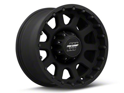 Pro Comp Wheels 32 Series Bandido Flat Black 8-Lug Wheel; 17x9; -6mm Offset (06-08 RAM 1500 Mega Cab)