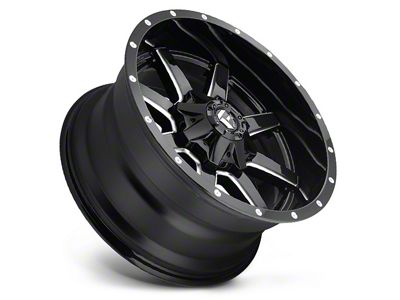 Fuel Wheels Maverick Gloss Black Milled 5-Lug Wheel; 22x12; -44mm Offset (09-18 RAM 1500)