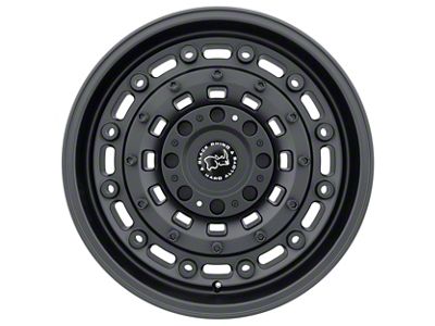 Black Rhino Arsenal Textured Matte Black 8-Lug Wheel; 17x9.5 (06-08 RAM 1500 Mega Cab)