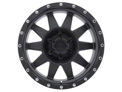 Method Race Wheels MR301 The Standard Matte Black 6-Lug Wheel; 18x9; -12mm Offset (19-24 Sierra 1500)