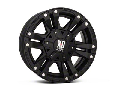 XD Monster II Matte Black 6-Lug Wheel; 18x9; 18mm Offset (19-24 RAM 1500)