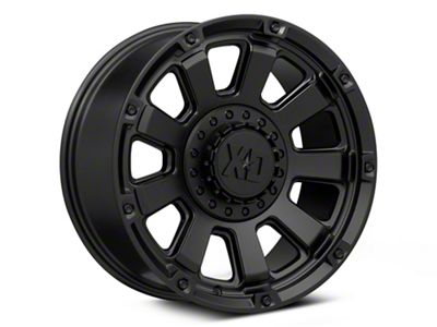 XD Gauntlet Satin Black 5-Lug Wheel; 17x9; 0mm Offset (09-18 RAM 1500)